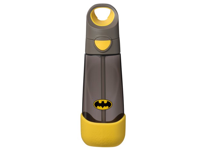 Láhev na pití s brčkem b.box 600ml Batman