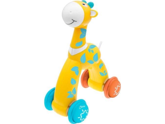 CHICCO CHICCO Hračka Push and Go Žirafa 12m+