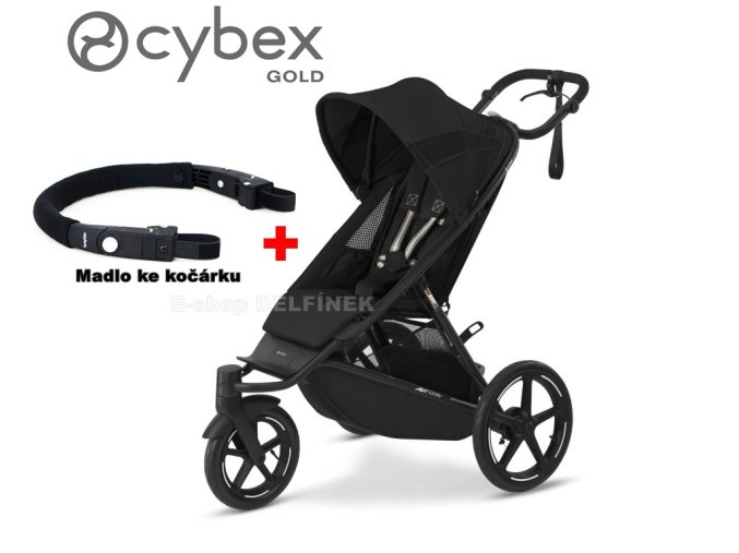 kočárek cybex avi spin moon black madlo