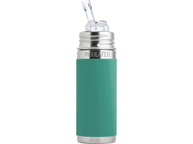 Pura TERMO fľaša so slamkou s membránou 260ml Mint