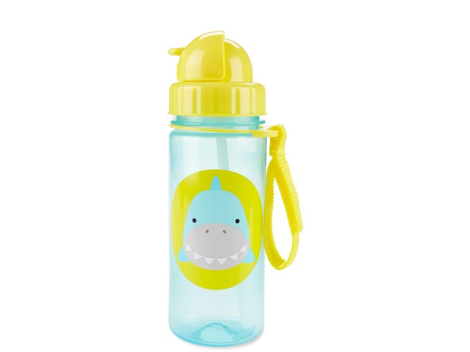 SKIPHOP SKIP HOP Zoo Hrnek s brčkem PP bez PVC a BPA Žralok 12m+