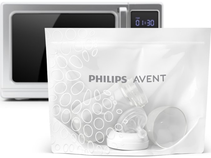 PHILIPS AVENT Philips AVENT Sáčky sterilizační do mikrovlnné trouby, 5 ks