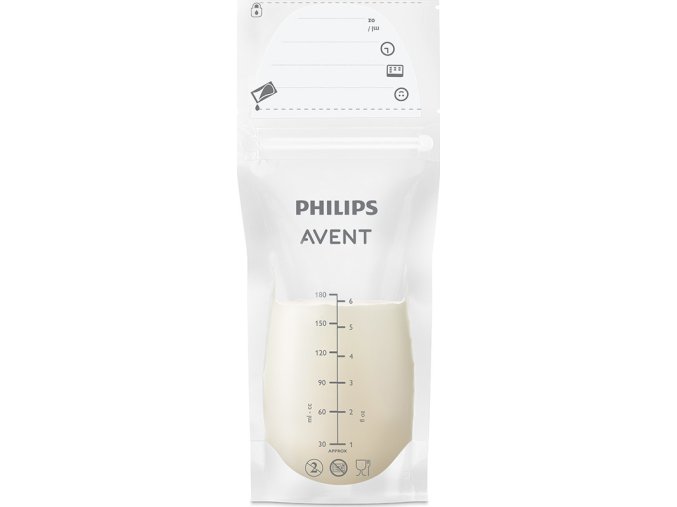 PHILIPS AVENT Philips AVENT Sáčky na mateřské mléko 180 ml, 25 ks