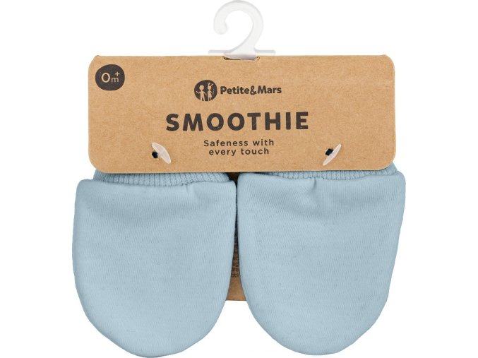 PETITEMARS PETITE&MARS Rukavičky kojenecké Smoothie Sky Blue