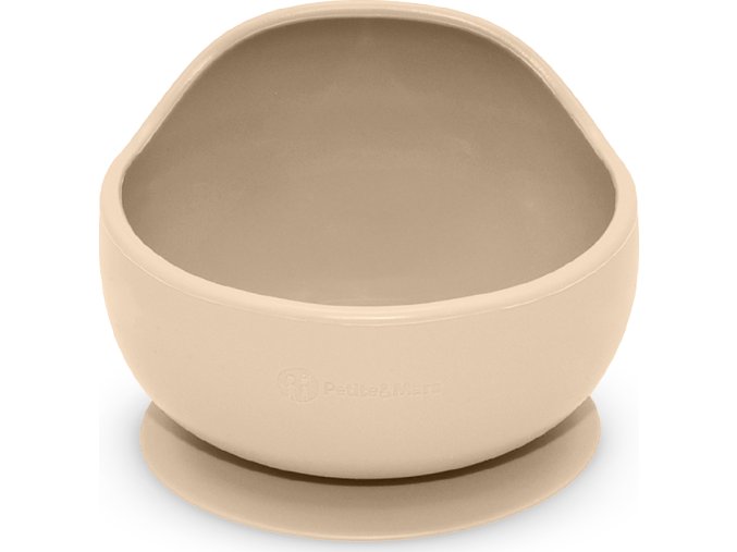 PETITEMARS PETITE&MARS Miska silikonová s přísavkou TAKE&MATCH Desert Sand 6m+