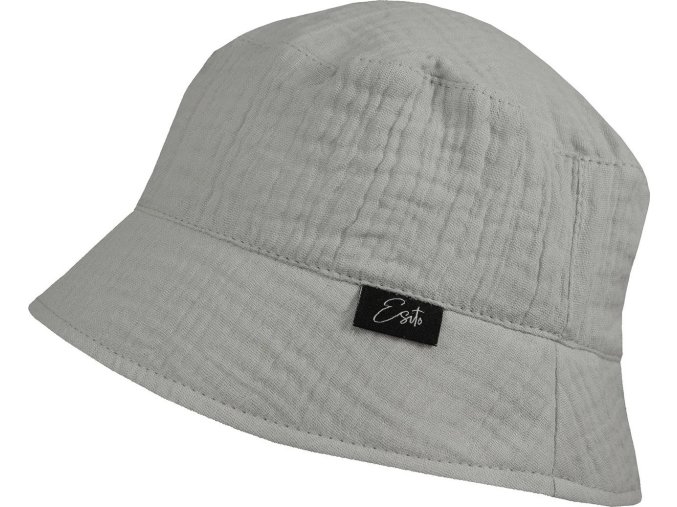 ESITO | Klobouk mušelín Dove grey (Velikost XXS)