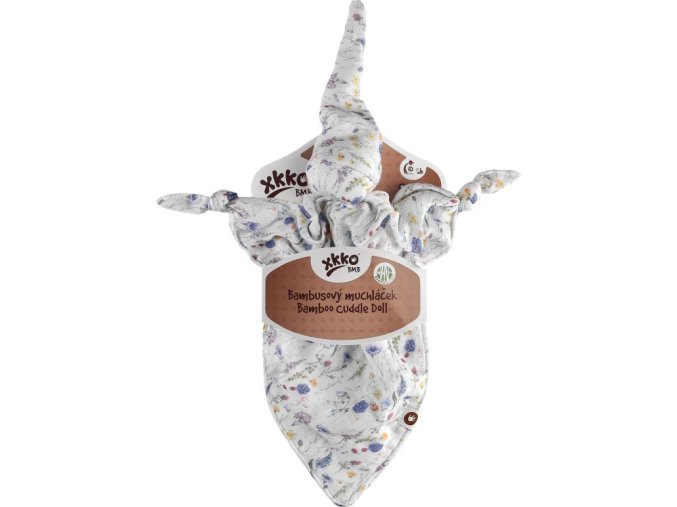 xkko bmb cuddly toys digi blue wildflowers card small