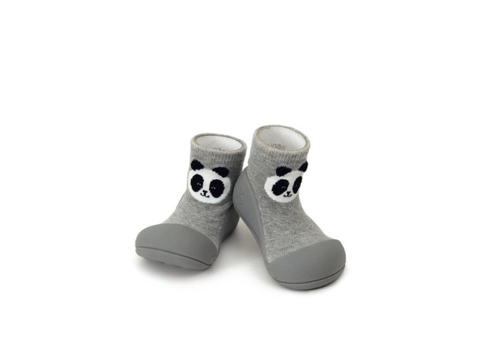 ATTIPAS ATTIPAS Botičky Zootopie Panda A23ZO Gray M vel.20, 109-115 mm