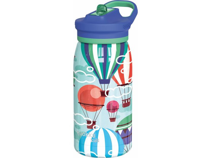 Quokka Nerezová termoláhev s pítkem Pop Kids Baloons 445 ml