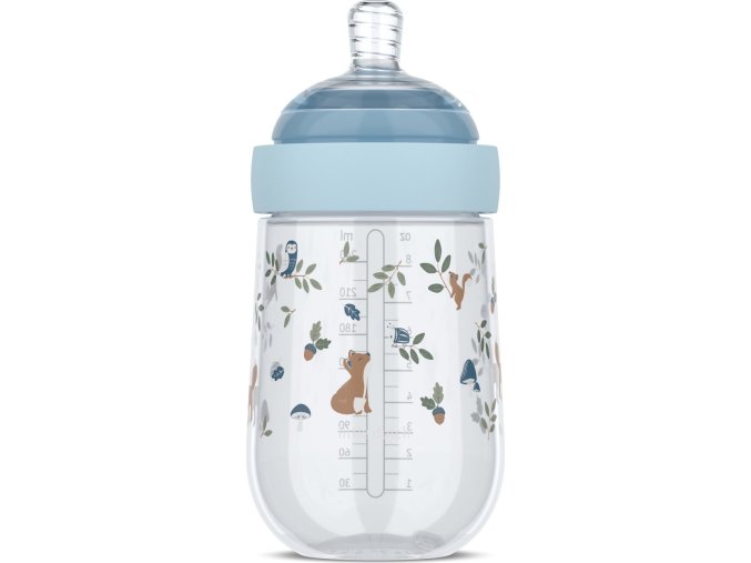 Little Dutch Kojenecká láhev 240 ml Forest Friends