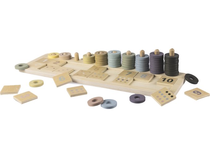 ZOPA Dřevěná Montessori hra Počítání