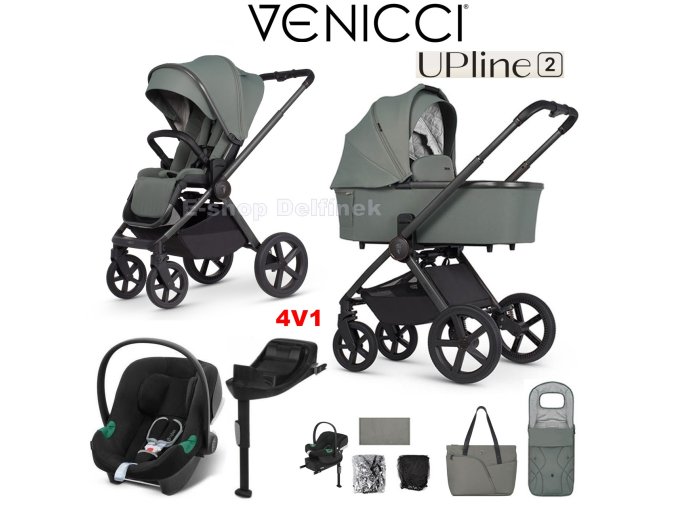 venicci upline 2 4 v1 pushchair aloe