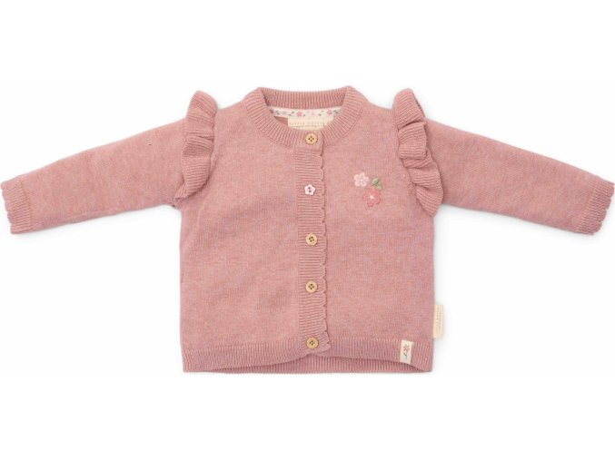 Little Dutch Kardigan pletený Fairy Pink vel. 68