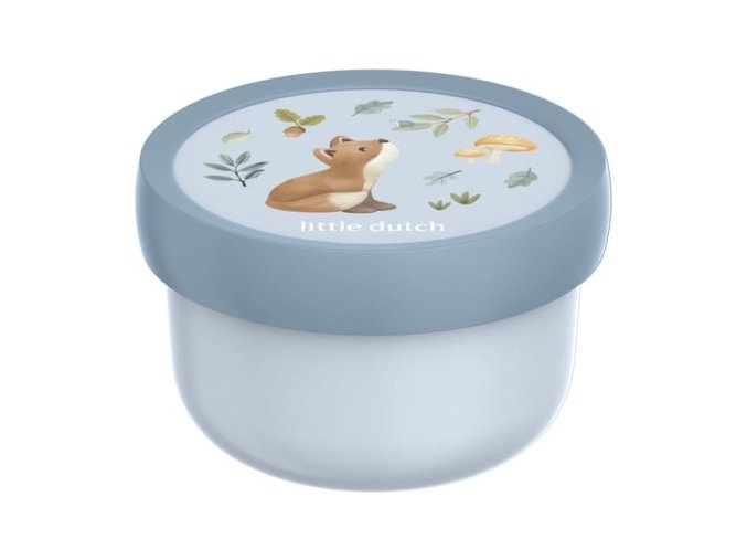 Little Dutch Box na ovoce s vidličkou Forest Friends