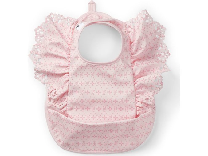 7333222023575 30400207423na baby bib embroidery anglaise pink pp