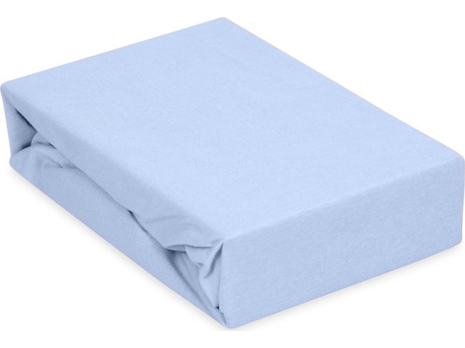 BABYMATEX BABYMATEX Prostěradlo nepromokavé Jersey 60x120 cm světle modré