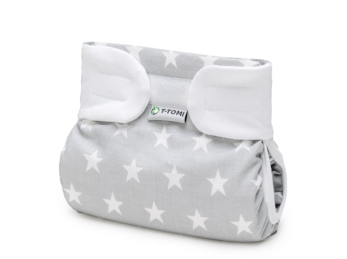 T-TOMI Ortopedické abdukční kalhotky PLUS - suchý zip Grey stars (5-9kg)