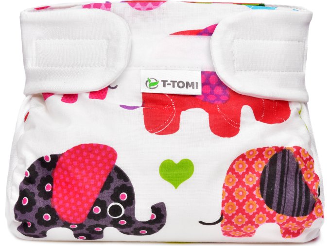 T-TOMI Ortopedické abdukční kalhotky - suchý zip Rainbow (3-6kg)