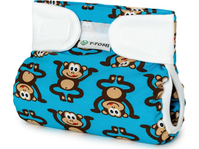 T-TOMI Ortopedické abdukční kalhotky - suchý zip Monkey (3-6kg)