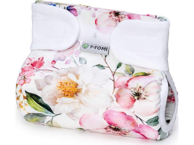 T-TOMI Ortopedické abdukční kalhotky - suchý zip Blossoms (3-6kg)