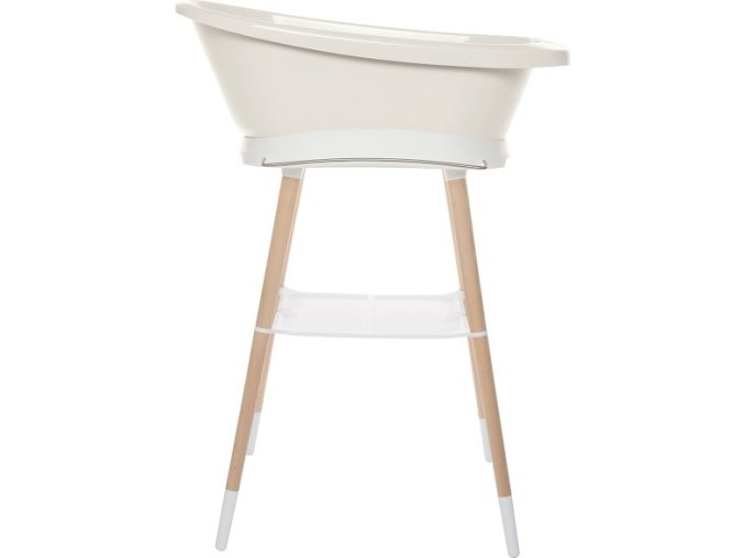 Bebe-Jou Sada vaničky Sense Light Oat a stojanu Sense White