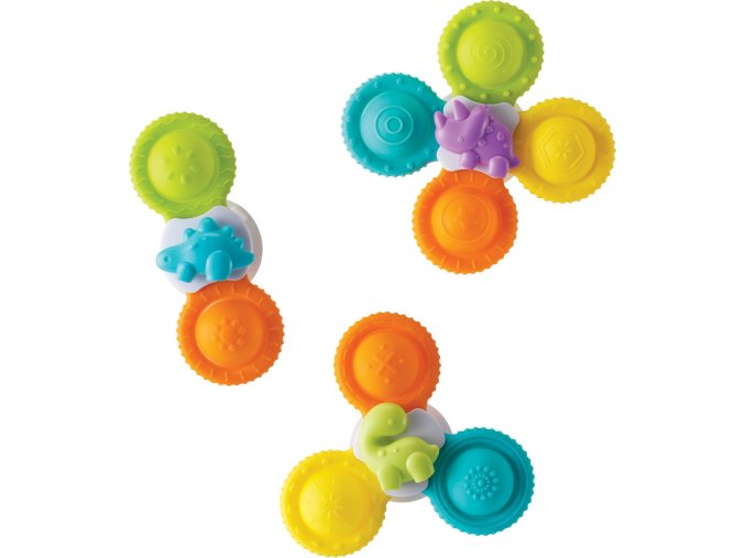 Infantino Spinner do koupele Pop Spinners 3 ks