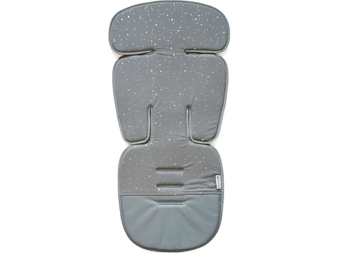 podložka do kočárku Shine Gold Grey
