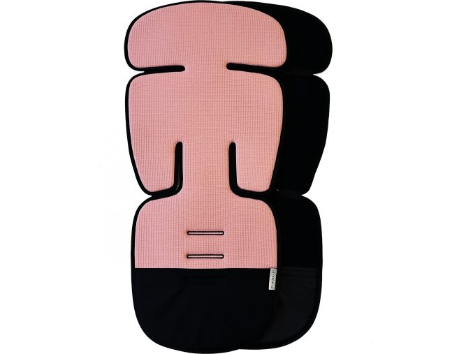 podložka do kočárku Label Pink/Black