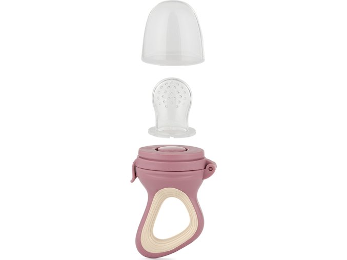 PETITEMARS PETITE&MARS Dudlík silikonový na krmení Fruzi Rose&Sand 6m+