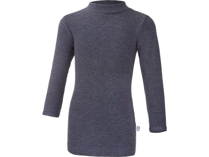 Little Angel tričko smyk DR stojáček Outlast® - tm.šedý melír (Velikost 92)