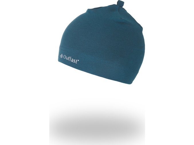 Little Angel Čepice smyk natahovací Outlast ® - tm.smaragd (Velikost 3 | 42-44 cm)