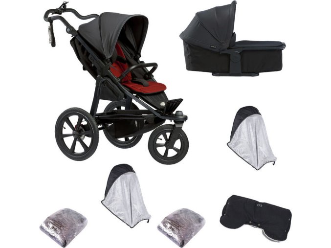 tfk Tfk full set Pro frame 2024 + carrycot + seat + příslušenství (Varianta Tfk set Pro frame 2024 (carry+seat))