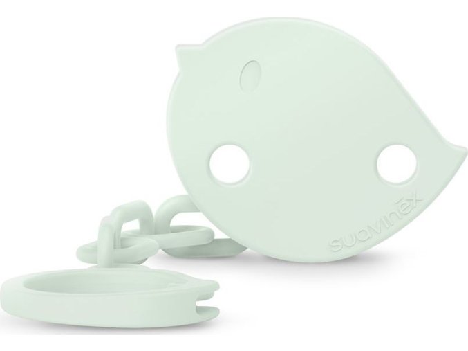 SUAVINEX | Klip na dudlík BIRDIES - zelený (Varianta SUAVINEX | Klip na dudlík BIRDIES - zelený)