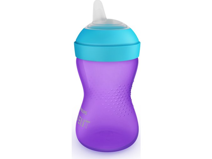 Philips AVENT Hrneček 300 ml Grippy jemná hubička dívka