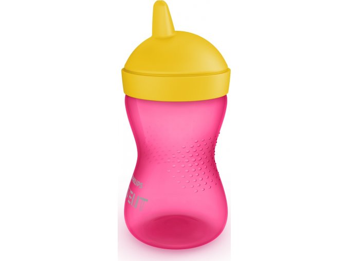 Philips AVENT Hrneček 300 ml Grippy tvrdá hubička dívka