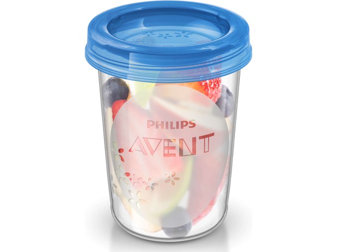 Philips AVENT VIA pohárky s víčkem 240ml - 5ks