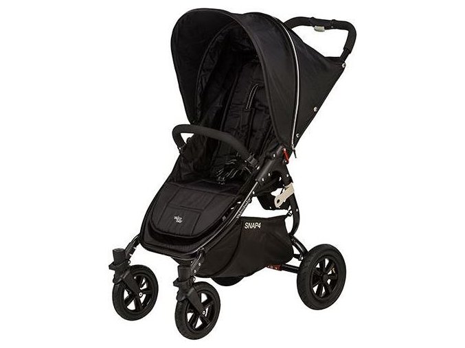 valco baby Kočárek sportovní - Valco SNAP 4 BLACK SPORT - černý 2019