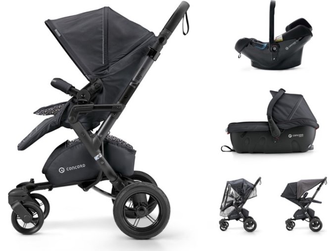 Concord Travel Set Neo Air.Safe+Sleeper Cosmic Black Concord 2018