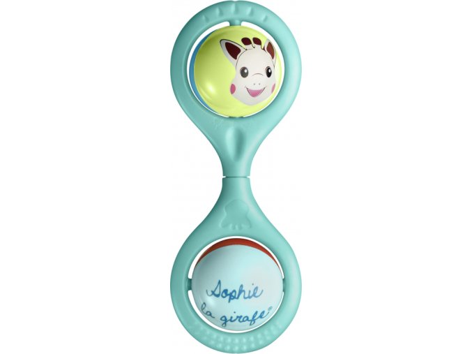 Vulli Chrastítko činka žirafa Sophie (Barva modrá)