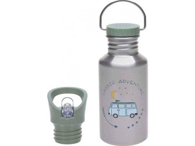 Lässig 4babies Bottle Stainless Steel Adventure (Varianta Bus)
