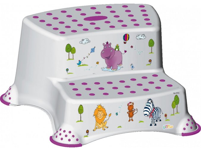KEEEPER Dvojstupínek k WC/umyvadlu (Varianta Bílá)