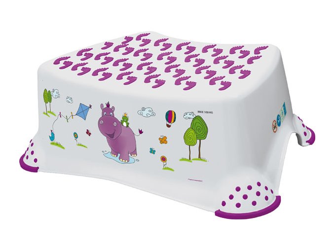 KEEEPER Stupínek k WC/umyvadlu "Hippo" (Varianta Bílá)