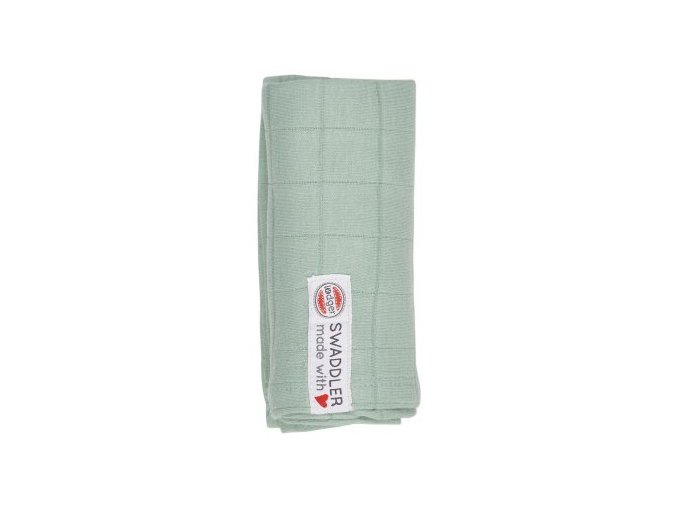 LODGER Swaddler Solid 70 x 70 cm Silt Green