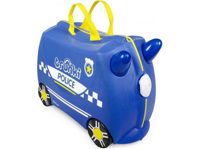 Trunki Kufřík + odrážedlo policejní auto Percy