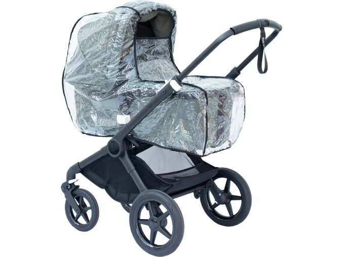 Pláštěnka na kočárek EXCLUSIVE MAXI - černá
