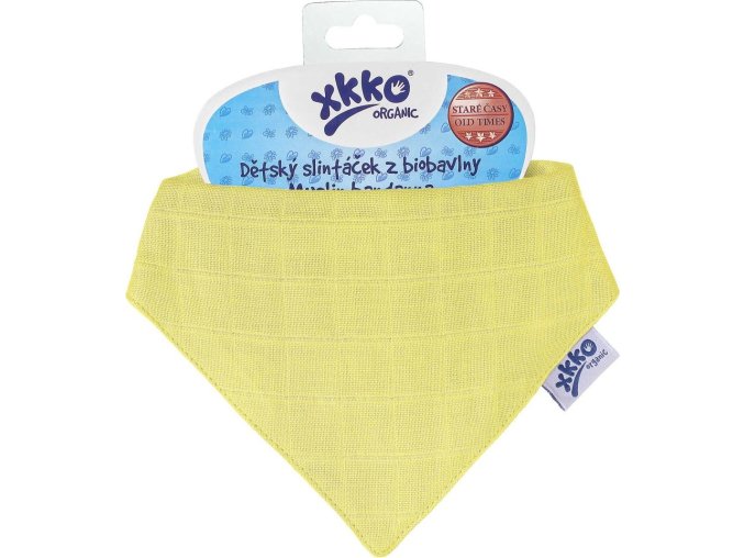 xkko organic bandana yellow 50 2