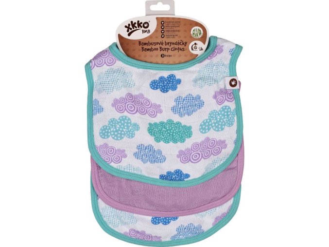 xkko bmb burp cloths heaven for boys mix m