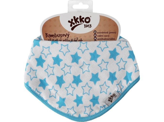 xkko bmb bandana little stars cyan m