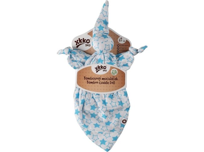 xkko bmb cuddly toy little stars cyan m
