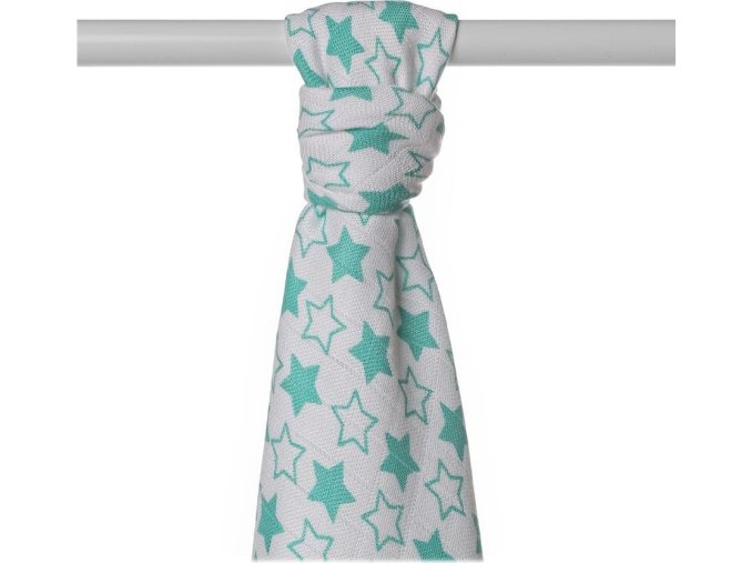 xkko bmb 90x100 little stars turquoise m